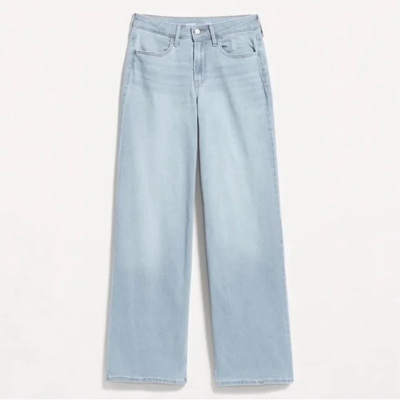 Old Navy High-Waisted Wow Wide-Leg Jeans | Size 14 - Picture 2 of 9
